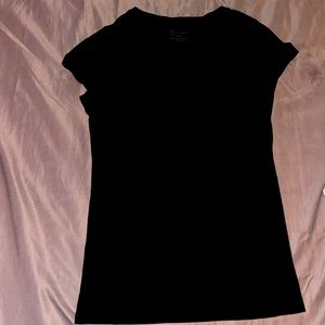 Plain black tee